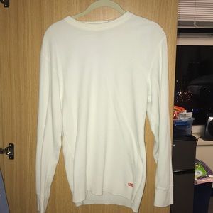 Supreme x Hanes thermal long sleeve